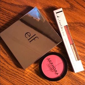 lip color, Full face palette, blush
